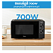 Midea Microwave Oven Model MMOP01M2MZ-MMPCWH (20L, Solo) 